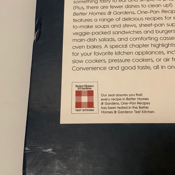 Better Homes & Gardens| One-Pan Recipes * See back for imperfection - Picture 3 of 4